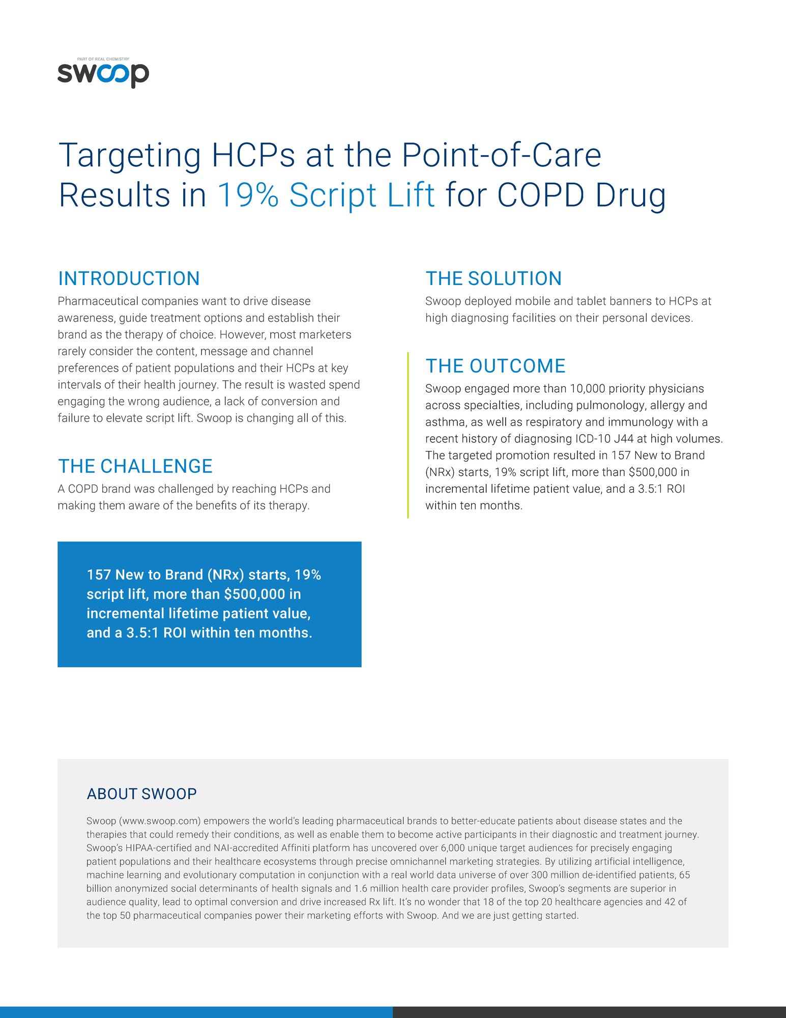 Targeting HCPs_Case Study_Swoop